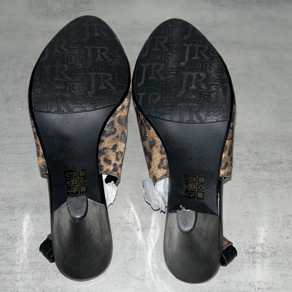 J Renee Leopard Viento-Faleo Heels - Picture 5 of 5